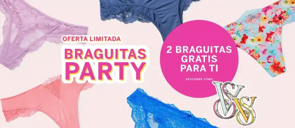 Paga 2 y llevate 4 braguitas Victoria's Secret Paga 2 y llevate 4 braguitas Victoria's Secret