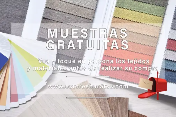 Muestras de estores o cortinas Muestras de estores o cortinas