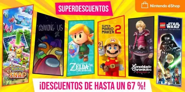 Promoción "Superdescuentos" de Nintendo eShop Promoción "Superdescuentos" de Nintendo eShop