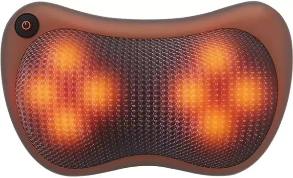 Cojín de masaje Shiatsu con 16 cabezales de calor Cojín de masaje Shiatsu con 16 cabezales de calor