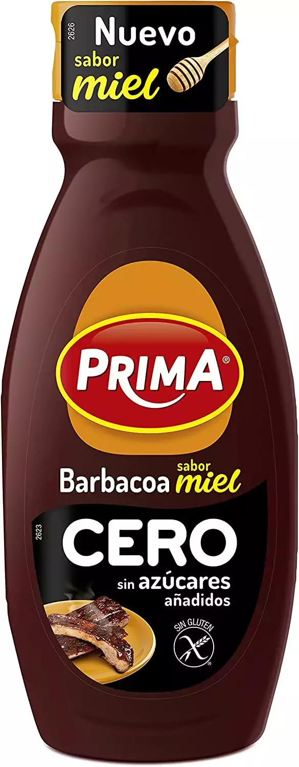 440 g Salsa barbacoa Prima Cero con sabor a miel 440 g Salsa barbacoa Prima Cero con sabor a miel