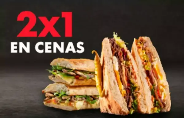 2x1 en cenas en VIPS 2x1 en cenas en VIPS
