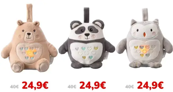 Duermebebés con luz y sonido Tommee Tippee Duermebebés con luz y sonido Tommee Tippee