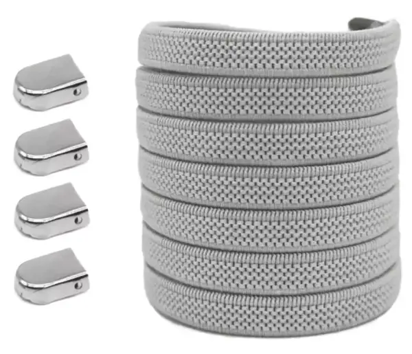Par de cordones elásticos 100cm + 4 hebillas Par de cordones elásticos 100cm + 4 hebillas