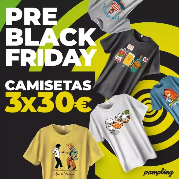 3x Camiseta (a elegir entre TODAS) + Calcetines GRATIS 3x Camiseta (a elegir entre TODAS) + Calcetines GRATIS