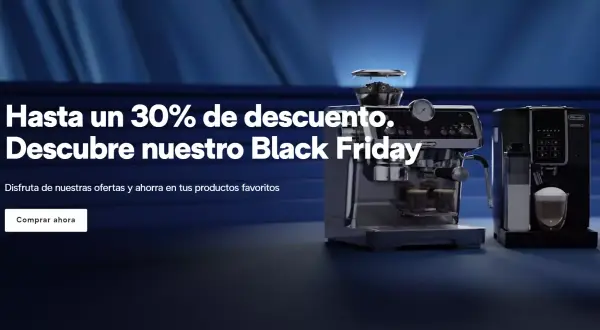 Descuentos Black Friday en De'Longhi Descuentos Black Friday en De'Longhi