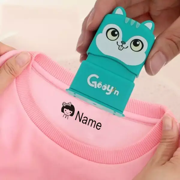 Sello para ropa infantil personalizable Sello para ropa infantil personalizable