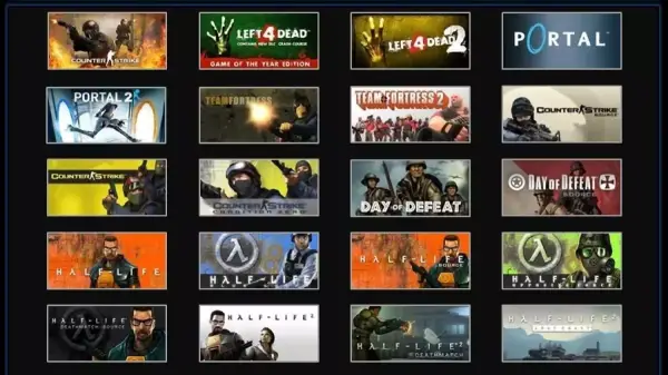 Sagas Half-Life, Left 4 Dead, Portal, Alyx, The Orange Box y Valve Packs STEAM Sagas Half-Life, Left 4 Dead, Portal, Alyx, The Orange Box y Valve Packs STEAM