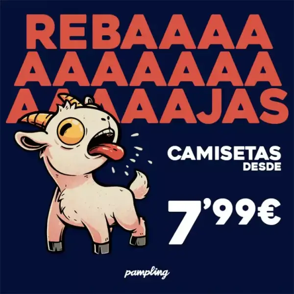 Camisetas desde 7,9€, sudaderas 16,9€ y hasta 60% Dto. + calcetines gratis en Pampling Camisetas desde 7,9€, sudaderas 16,9€ y hasta 60% Dto. + calcetines gratis en Pampling