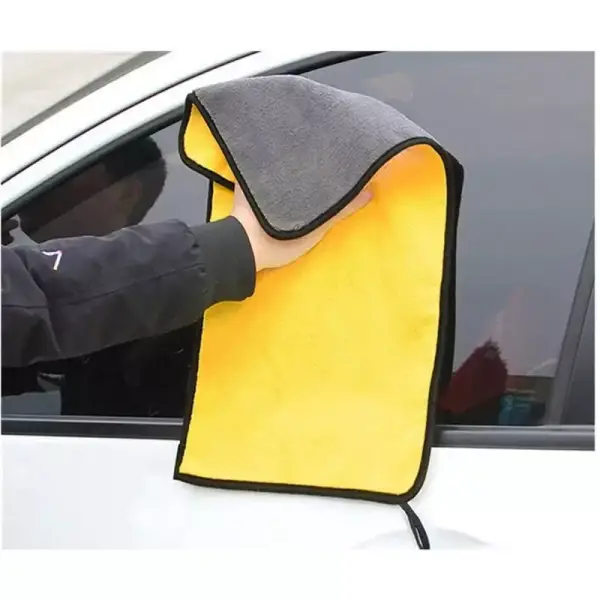 Toalla de microfibra para secado de coche 30x60cm Toalla de microfibra para secado de coche 30x60cm