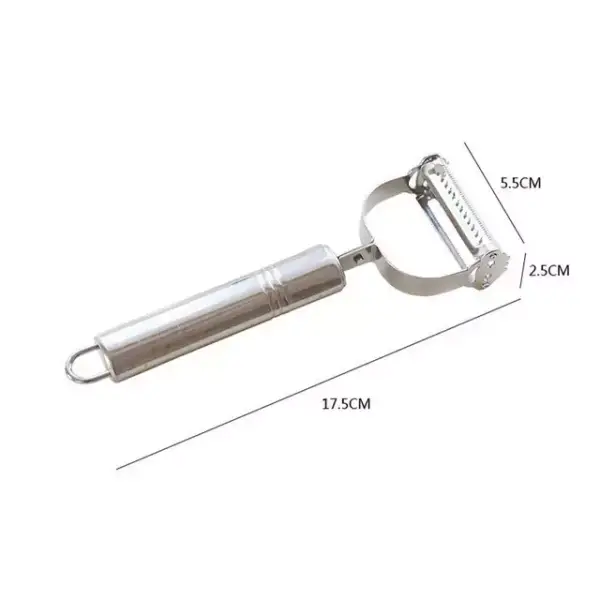 Pelador de acero inoxidable para fruta y verdura Pelador de acero inoxidable para fruta y verdura