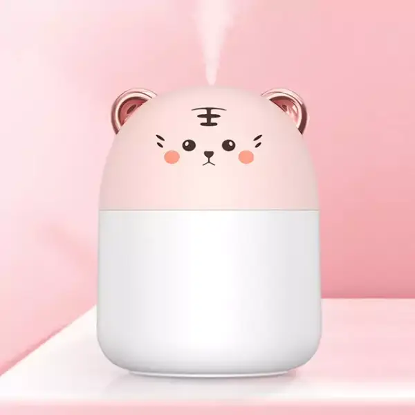 Humidificador de escritorio con luz de ambiente Humidificador de escritorio con luz de ambiente
