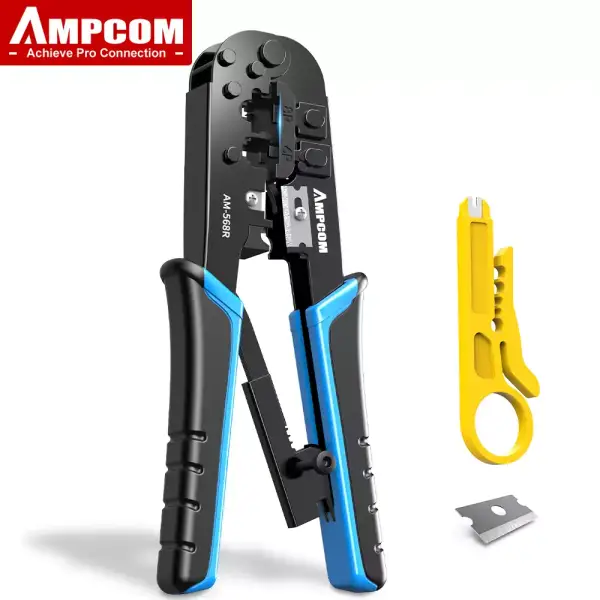 Crimpadora para conectores RJ45 + Pelacables Crimpadora para conectores RJ45 + Pelacables