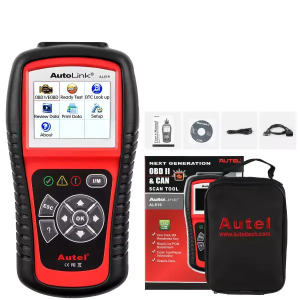 Autel AutoLink AL519 OBD2 Escáner Autel AutoLink AL519 OBD2 Escáner