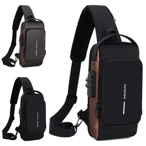 Mochila de pecho para hombre Mochila de pecho para hombre