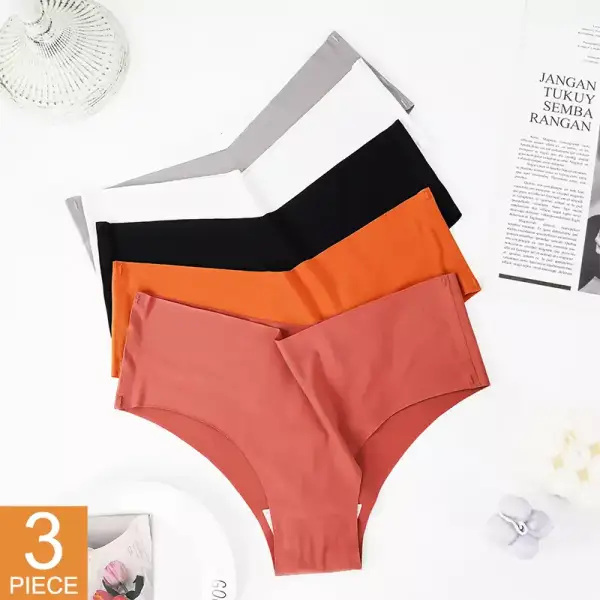 3x Bragas sin costuras 3x Bragas sin costuras
