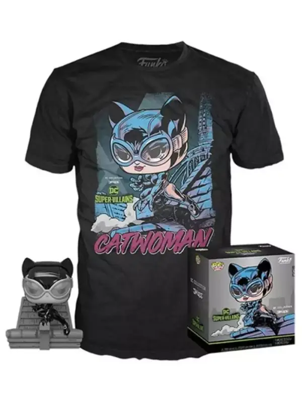 Camiseta + Funko Pop! Catwoman DC Special Edition Camiseta + Funko Pop! Catwoman DC Special Edition