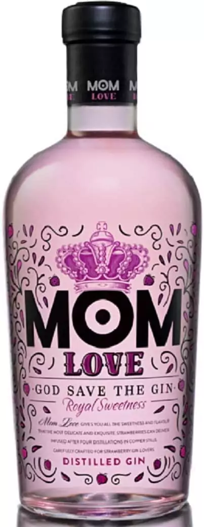 Ginebra Premium MOM Love 700 ml Ginebra Premium MOM Love 700 ml
