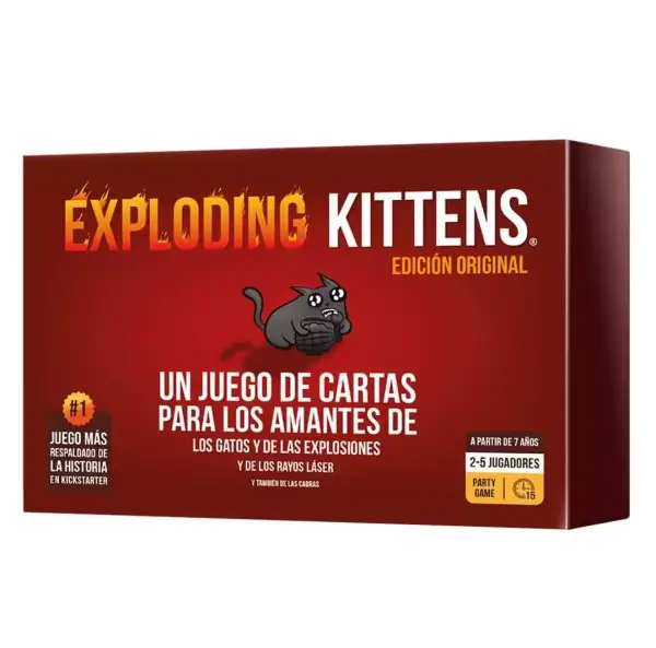 Juego de cartas Exploding kittens Juego de cartas Exploding kittens