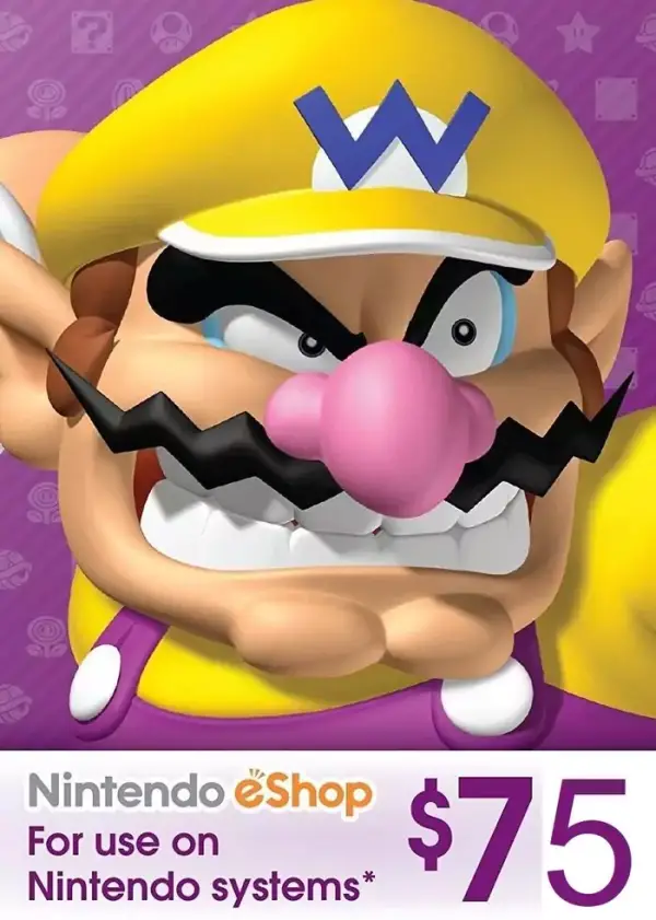 Tarjeta Nintendo eShop de 75€ (Solo en Europa) Tarjeta Nintendo eShop de 75€ (Solo en Europa)