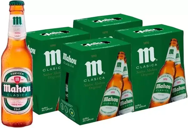 24x 25 cl Mahou Clásica 24x 25 cl Mahou Clásica