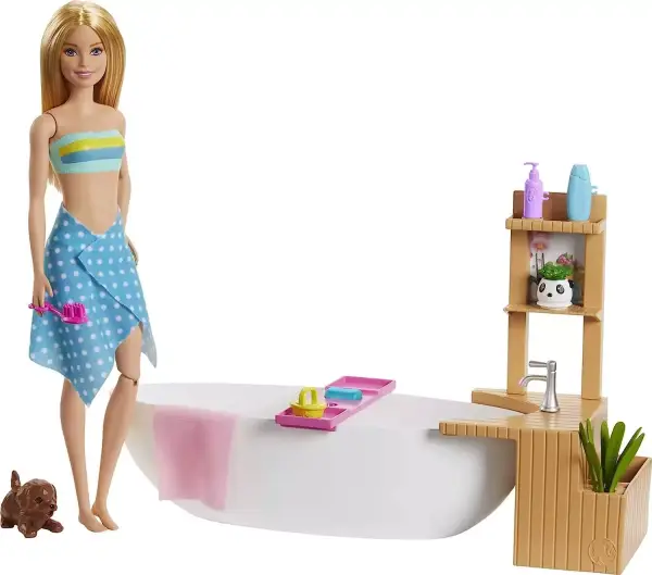 Barbie y su Bañera de Burbujas Barbie y su Bañera de Burbujas