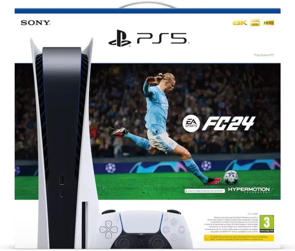 Consola PlayStation 5 + EA Sports FC24 Consola PlayStation 5 + EA Sports FC24