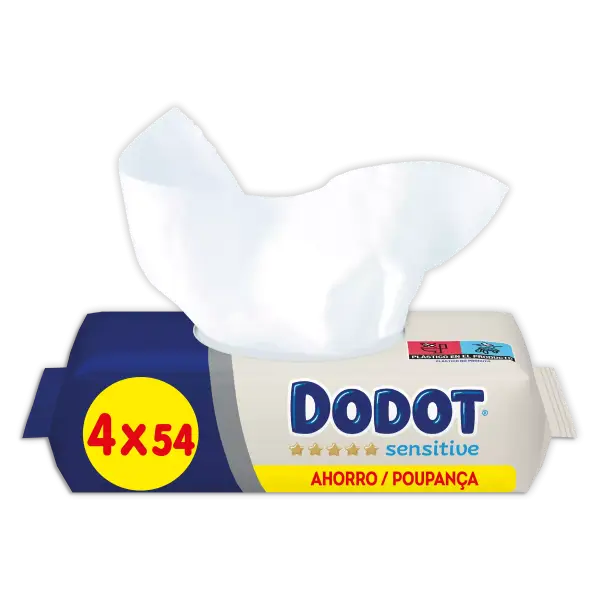 648 Toallitas toallitas Dodot Sensitive para Bebé 648 Toallitas toallitas Dodot Sensitive para Bebé