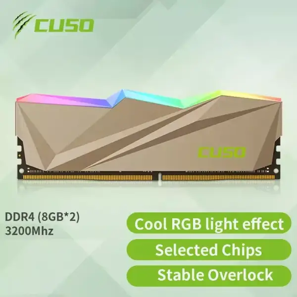 CUSO Memoria RAM DDR4 8GBx2 3600MHz CUSO Memoria RAM DDR4 8GBx2 3600MHz