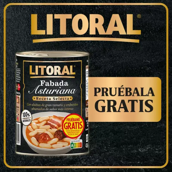 Prueba la nueva Fabada Asturiana con Receta Selecta de Litoral Prueba la nueva Fabada Asturiana con Receta Selecta de Litoral