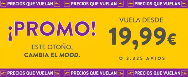 Vuela entre el 1 de noviembre y el 30 de abril con Vueling Vuela entre el 1 de noviembre y el 30 de abril con Vueling