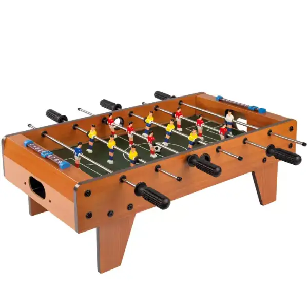 Futbolín de madera con patas de mesa 68x36,5x23 cm Futbolín de madera con patas de mesa 68x36,5x23 cm