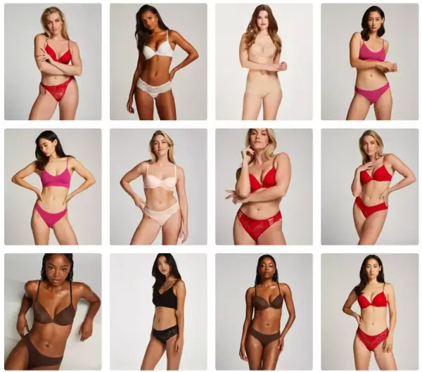 5 Braguitas (+190 diferentes a elegir) Hunkemöller 5 Braguitas (+190 diferentes a elegir) Hunkemöller