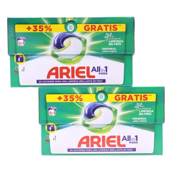 68 Pods Ariel Detergente All-in-1 68 Pods Ariel Detergente All-in-1