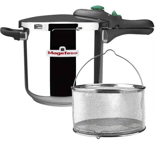 Olla a presión Magefesa Dynamic 6L + cestillo Olla a presión Magefesa Dynamic 6L + cestillo