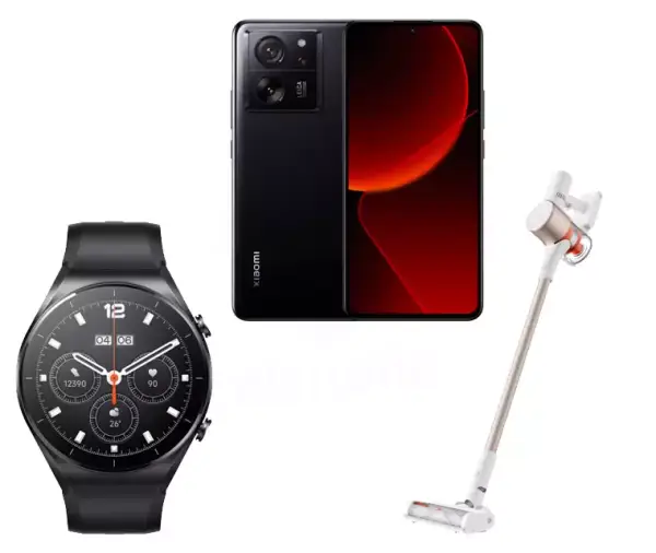 Xiaomi 13T Pro 12/512 GB + Xiaomi Vacuum Cleaner G9 Plus + Xiaomi Watch S1 Xiaomi 13T Pro 12/512 GB + Xiaomi Vacuum Cleaner G9 Plus + Xiaomi Watch S1