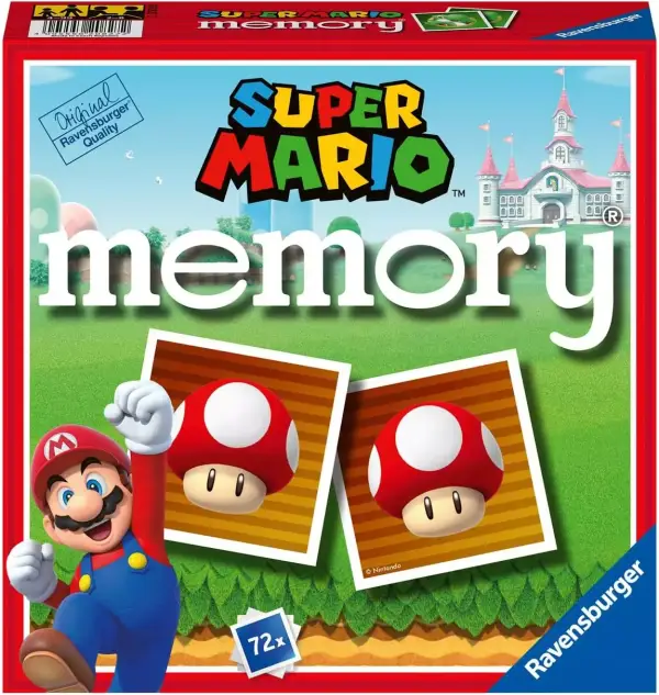 Memory Versión Super Mario Ravensburger Memory Versión Super Mario Ravensburger