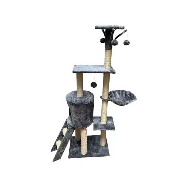 Rascador para gatos 5 niveles 143 cm altura Rascador para gatos 5 niveles 143 cm altura