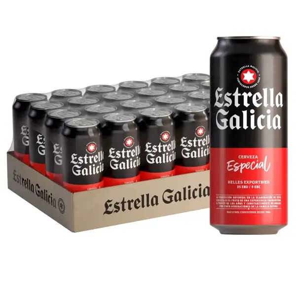 24x50cl Cerveza Lager Estrella Galicia 24x50cl Cerveza Lager Estrella Galicia