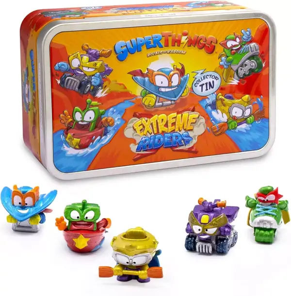 5 Superthings exclusivos Tin Extreme Riders 5 Superthings exclusivos Tin Extreme Riders