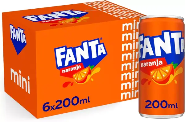 6x200Ml Fanta Naranja 6x200Ml Fanta Naranja