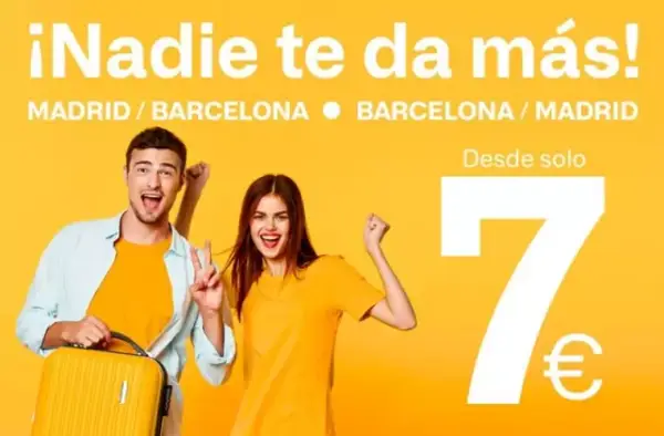 Madrid a Barcelona y viceversa en Avlo Madrid a Barcelona y viceversa en Avlo