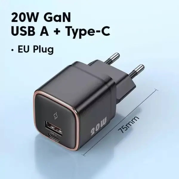 Cargador USB-C GaN 20W Kuulaa Cargador USB-C GaN 20W Kuulaa