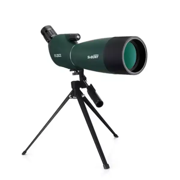 Prismático monocular F9308B con trípode 25-75x70 Prismático monocular F9308B con trípode 25-75x70