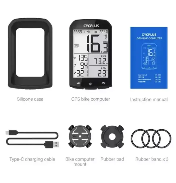 Ciclocomputador M1 con GPS para bicicleta Ciclocomputador M1 con GPS para bicicleta