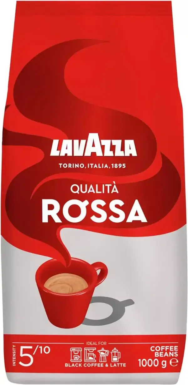 1 Kg Café en grano Lavazza Espresso Qualità Rossa 1 Kg Café en grano Lavazza Espresso Qualità Rossa
