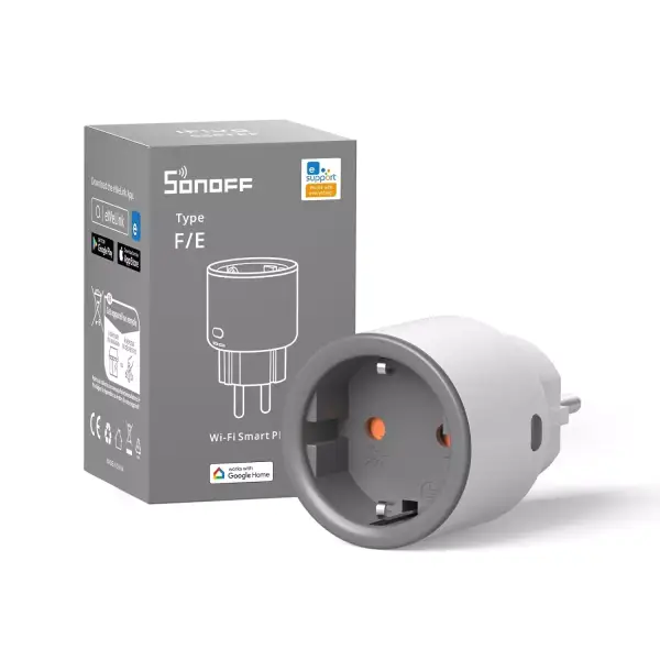 Enchufe inteligente Sonoff S60 WiFi TPF Enchufe inteligente Sonoff S60 WiFi TPF