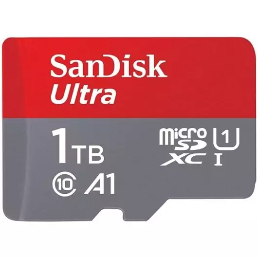 Sandisk Ultra MicroSD 1TB Sandisk Ultra MicroSD 1TB