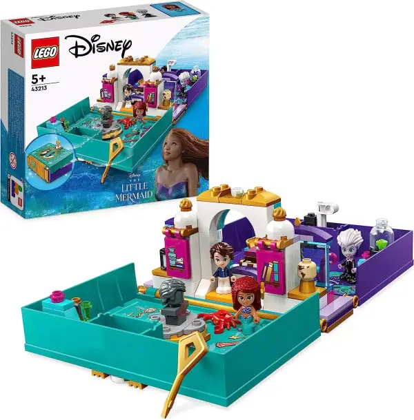 LEGO 43213 Disney Princess La Sirenita Libro de Cuentos LEGO 43213 Disney Princess La Sirenita Libro de Cuentos