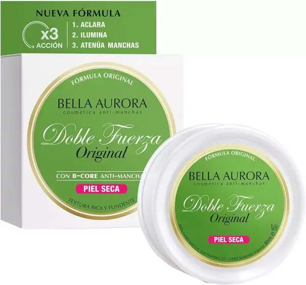 Crema Bella Aurora Doble Fuerza Piel Seca 30 ml Crema Bella Aurora Doble Fuerza Piel Seca 30 ml